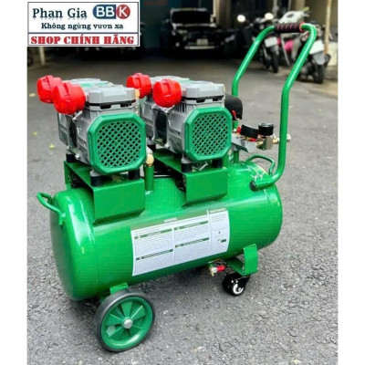 Máy nén khí không dầu Dekton DK-AC3950PLUS - Công suất 3000W/4.0Hp - Bình 50 lít - chính hãƞg!