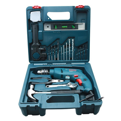 MÁY KHOAN ĐỘNG LỰC 550W 13MM BOSCH GSB 550 (BỘ SET VALY 19 MÓN PHỤ KIỆN) - HÀNG CHÍNH HÃNG