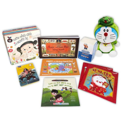 Sách - Bộ Quà Tết - Dành Cho Bé Gái