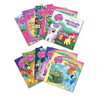 Sách My Little Pony - Hành Trình Tới Xứ Sở Equestria - Tân Việt Books