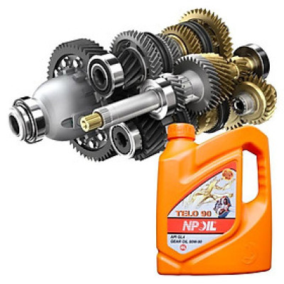 Dầu cầu hộp số TELO 90 - API GL4/GL5 - Can 4L - Hàng chính hãng