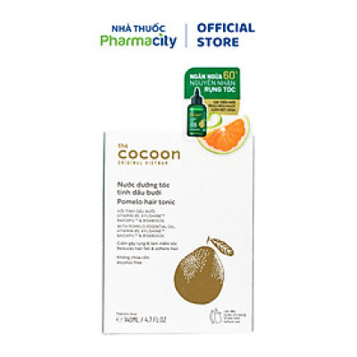 Nước dưỡng tóc tinh dầu bưởi Cocoon cho tóc suôn mượt và mềm mại (140ml)