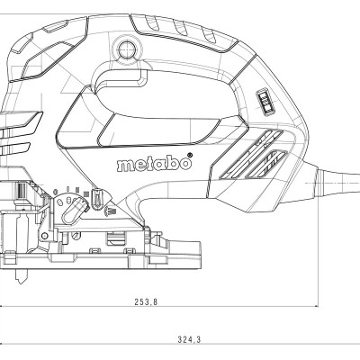 Máy Cưa Lọng Metabo STEB 140