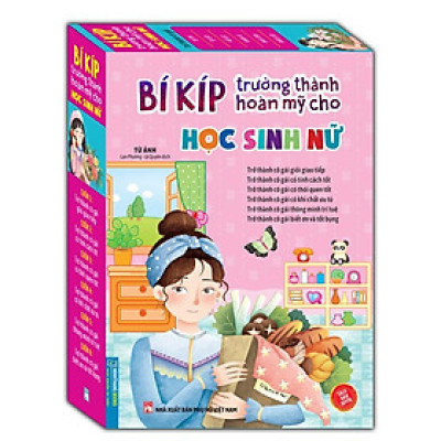 Sách - Hộp  Bí Kíp Trưởng Thành Hoàn Mỹ Cho Học Sinh Nữ - Minh Thắng