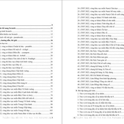 Tuyển tập đề thi Tin học trẻ. Volume 2