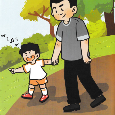 Cùng Bé Phát Triển Chỉ Số EQ - Chuyện Cha Con - Chúng Ta Hòa Ba Nhé!_PNU