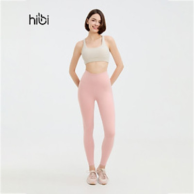 Quần dài tập Yoga Gym Hibi Sports QD325 kiểu trơn phối đường nâng mông, chất vải cao cấp Hi Fabric