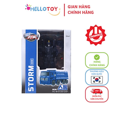Đồ Chơi Mô Hình Lắp Ráp Xe Hơi Biến Hình HELLO CARBOT Mini Storm