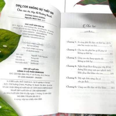 Dạy con không sợ thất bại