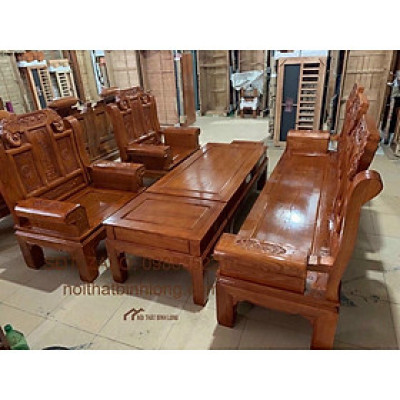 Bàn ghế gỗ sồi