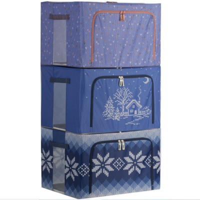 Bộ 3 Túi Đựng Chăn Màn Khung Sắt Gấp Gọn miDoctor (CÓ CHỌN MÀU)