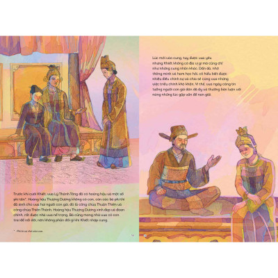 Lịch sử Việt Nam bằng tranh: Nguyên phi Ỷ Lan (Bản màu)