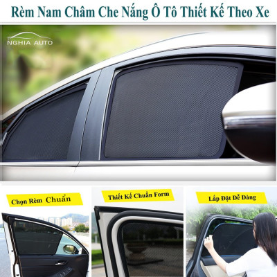 Rèm che nắng, Chắn nắng nam châm ô tô dành cho xe Mazda 6