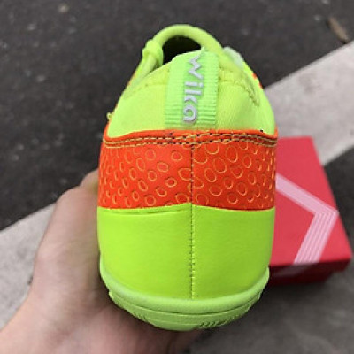 Giày đá bóng sân cỏ nhân tạo WikaAA  Flash Xanh chuối