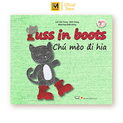 Cổ Tích Thế Giới - Chú Mèo Đi Hia - Puss In Boots (Song Ngữ Việt - Anh)
