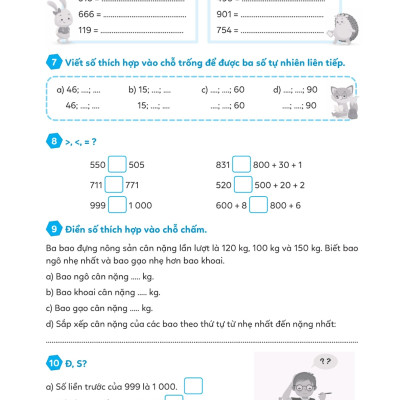 Bổ Trợ Toán - Bài Tập Cơ Bản Và Nâng Cao Lớp 3 - Tập 1- MEGA