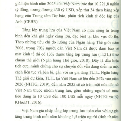 Nhận Diện Tầng Lớp Trung Lưu Đô Thị Hiện Nay (Sách chuyên khảo) - Trần Nguyệt Minh Chu