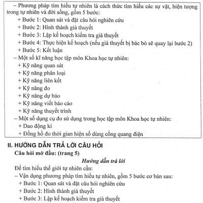Sách tham khảo- Hướng Dẫn Trả Lời Câu Hỏi Và Bài Tập Khoa Học Tự Nhiên 7 (Dùng Kèm SGK Chân Trời Sáng Tạo)_HA
