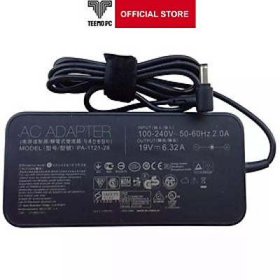 Sạc Tương Thích Cho Laptop Asus Rog Gl553Ve Gl553Vd Adapter 19.5V-6.32A - Hàng Nhập Khẩu New Seal TEEMO PC TEAC1403