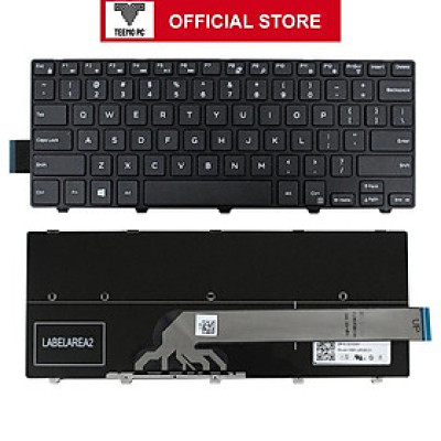 Bàn Phím Tương Thích Cho Laptop Dell Inspiron 14 5442 - Hàng Nhập Khẩu New Seal TEEMO PC KEY1371