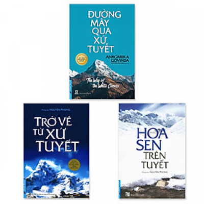 Combo 3 Sách : Đường Mây Qua Xứ Tuyết + Trở Về Từ Xứ Tuyết+ Hoa Sen Trên Tuyết - First News