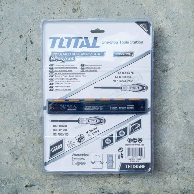 BỘ 6 TUA VÍT CÁCH ĐIỆN TOTAL THTIS566 - HÀNG CHÍNH HÃNG