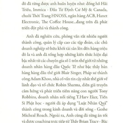 CÁCH MẠNG BẢN THÂN - Cao Công Thành