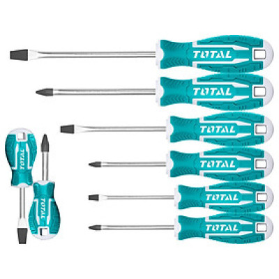 BỘ 8 TUA VÍT TOTAL THT250608 - HÀNG CHÍNH HÃNG