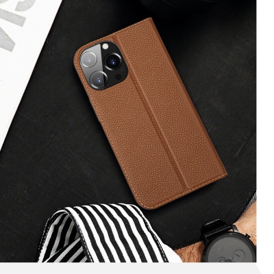 Bao da dành cho iPhone 14 Pro MAX hiệu Dux Ducis Skin X2 Series chống sốc có ngăn đựng thẻ  - hàng chính hãng