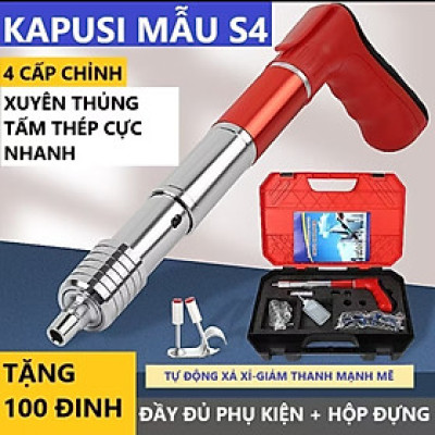 CÂY BẮN ĐINH BÊ TÔNG SẮT THÉP SIÊU MẠNH BẰNG ĐINH HẠT NỔ MẪU MỚI