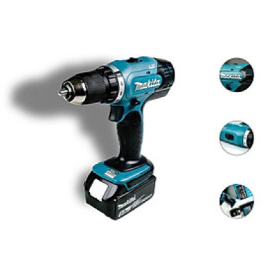 MÁY KHOAN VẶN VÍT 18V  (27N.M /42N.M) MAKITA DDF453SFX7 (01 SẠC NHANH 18V. – 01 PIN 18V/ 3.0AH.) - HÀNG CHÍNH HÃNG