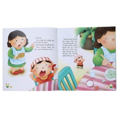 Dạy Trẻ Thói Quen Tốt - Tập 2 - Rau Củ Thật Là Ngon (Tái Bản 2018)