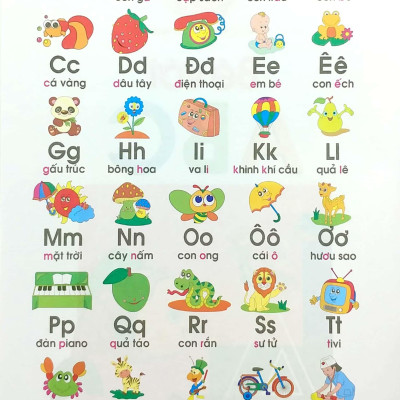 Tủ Sách Bé Vào Lớp 1 - Bé Với Abc (Tái Bản 2020)