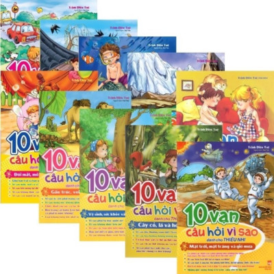Combo 2 hộp sách: 10 Vạn Câu Hỏi Vì Sao - 10 cuốn/ Hộp