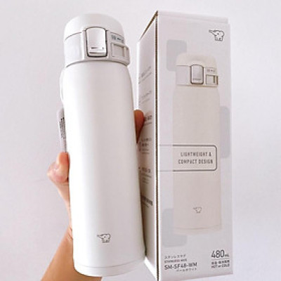 Bình giữ nhiệt nóng lạnh Zojirushi SM-SF48 0.48L, sản xuất Thái Lan, bảo hành giữ nhiệt 1 năm | Hàng chính hãng