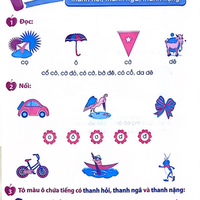 Phiếu Ôn Tập Cuối Tuần Tiếng Việt Lớp 1