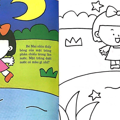 Tô Màu Thông Minnh - Chúng Mình Cùng Tô - Quyển Hoa
