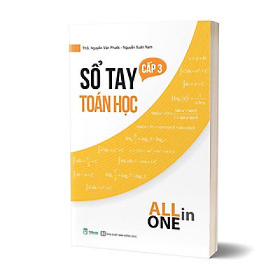Sách - Sổ Tay Kiến Thức Môn Toán Lý Hóa Cấp 3 - All In One - MCBooks