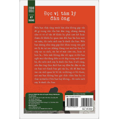 Sách - Đọc Vị Tâm Lý Đàn Ông - 1980 Books