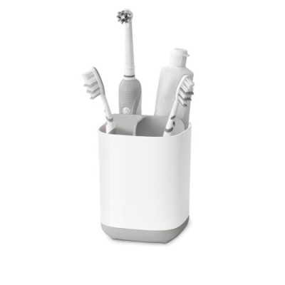 Joseph Joseph - Hộp đựng bàn chải đánh răng cao cấp EasyStore Toothbrush Caddy Grey 705096