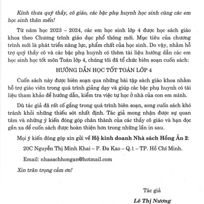 Hướng Dẫn Học Tốt Toán Lớp 4 (Bám Sát SGK Cánh Diều) _HA