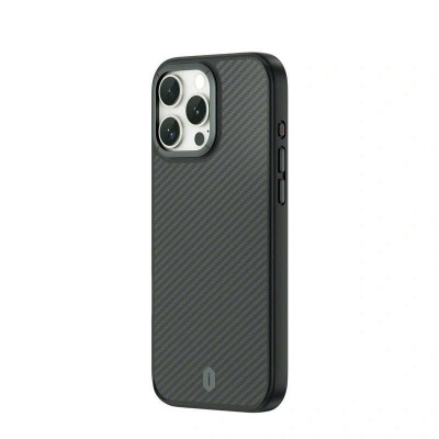 Ốp Lưng cho iPhone 16 Pro Max hiệu WI WU Kevlar Siêu Nhẹ Chống Sốc Theo Tiêu Chuẩn Quân Đội, Chống Bám Vân Viền Camera Kim Loại - Hàng chính hãng