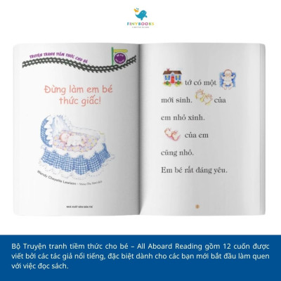 Bộ Sách Truyện Tranh Tiềm Thức Cho Bé 2-7 tuổi – All Aboard Reading (Bản Tiếng Việt) - MCBooks