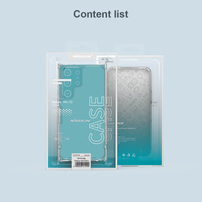 Ốp lưng trong suốt chống sốc cho SamSung S23 Ultra chính hãng Nillkin Nature TPU Pro Case - Hàng chính hãng