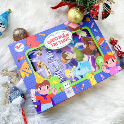 Box Set Gieo Mầm Tri Thức 10: Văn Học Kinh Điển Đi Cùng Tuổi Thơ (Bộ 5 Cuốn)