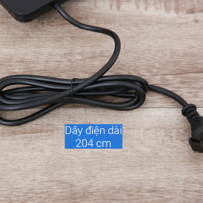 Bếp điện từ Midea MI-T2117DC, Công suất 2100W, Mặt bếp kính Ceramic, tặng kèm nồi - Hàng chính hãng, Bảo hành 12 tháng