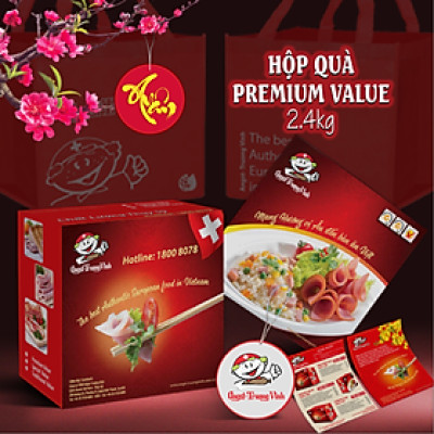 Hộp quà Premium Value/ premium Value Gift Box 2.4Kg