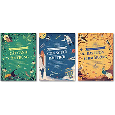 Combo Tung Cánh Trong Không Trung (3 Cuốn)
