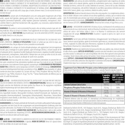 Biotech USA Ca D3 K2 (90 Viên) - Bổ Sung Canxi, Vitamin D3 K2