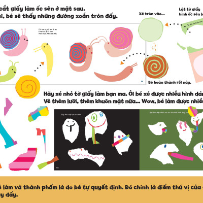 Tủ Sách Vui Để Học - Xé Dán Thật Vui!